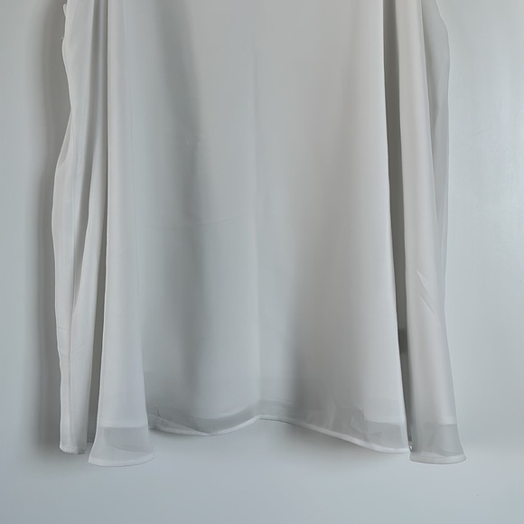 Torrid - White Chiffon Sophie Tank - Picture 6 of 9